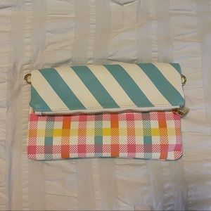 Can’t Clutch This Reversible Boardwalk Clutch